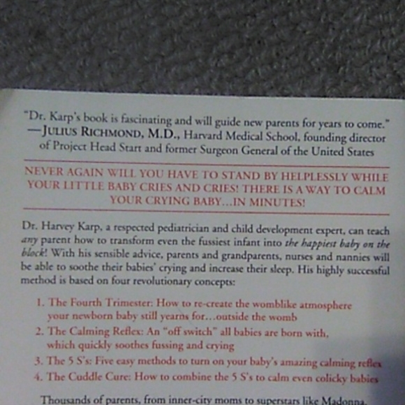 Brand new The Happiest Baby on the Block book - Picture 5 of 6